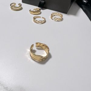 Slide jewels - gold ring - adjustable